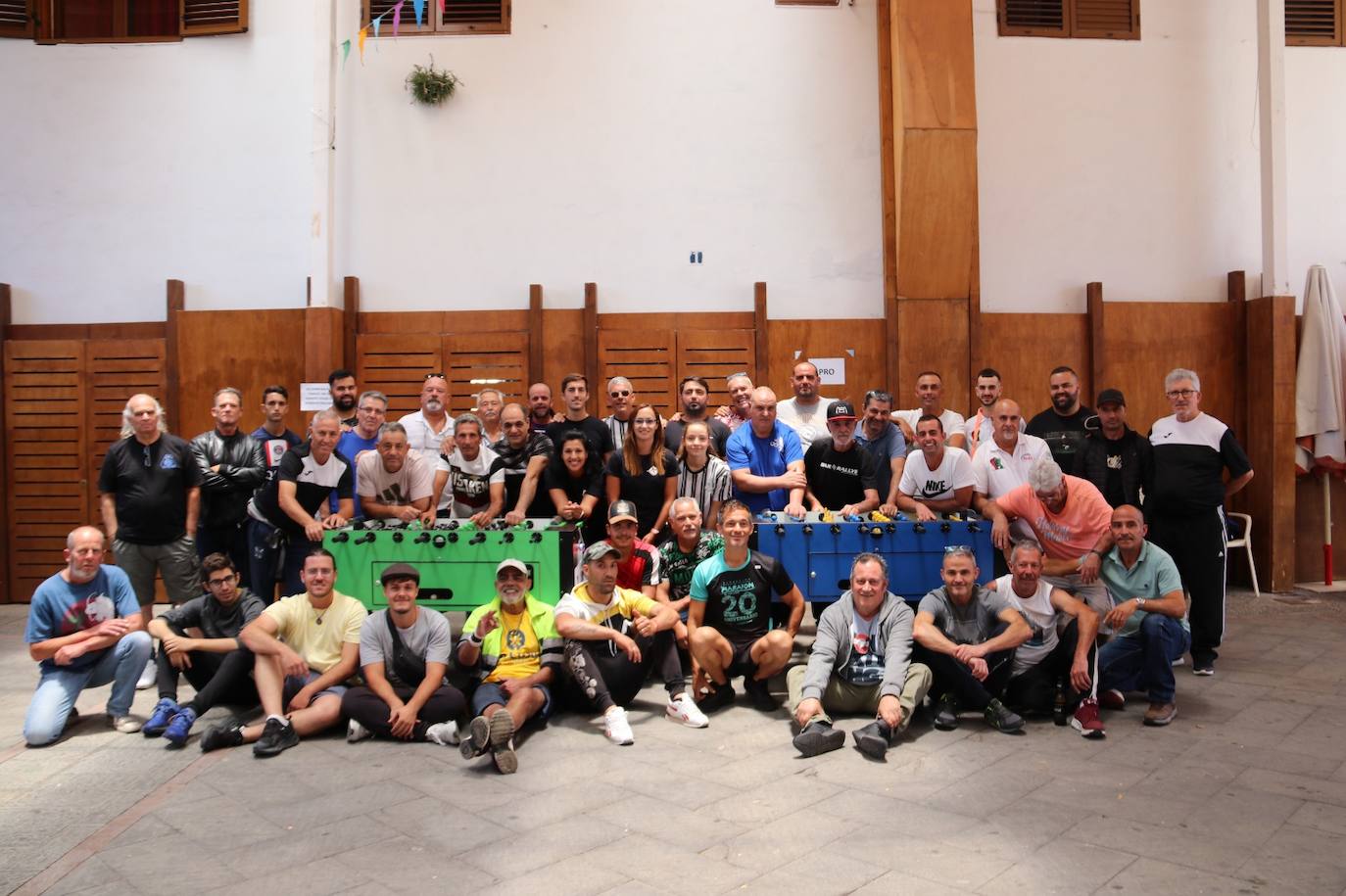 Participantes en el torneo en San Juan este verano.