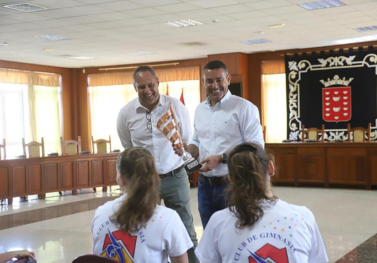 Juan Monzón y Oswaldo Betancort.