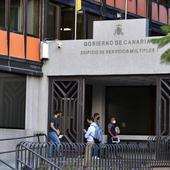 Imagen del edificio de Usos Múltiples 1 en la capital grancanaria.