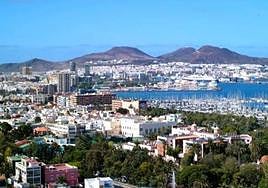 Imagen de la capital grancanaria.