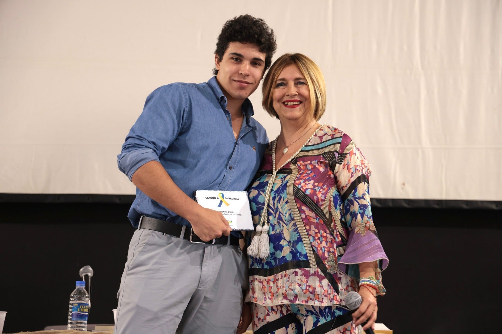 La segunda jornada del Camino de los Valores, en imágenes