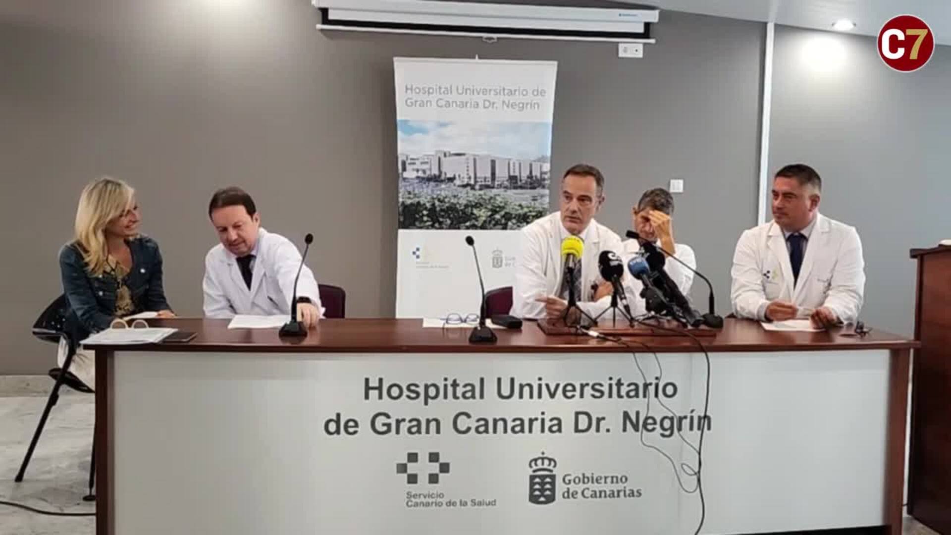 Dos pacientes reciben pulmones nuevos en el Doctor Negrín