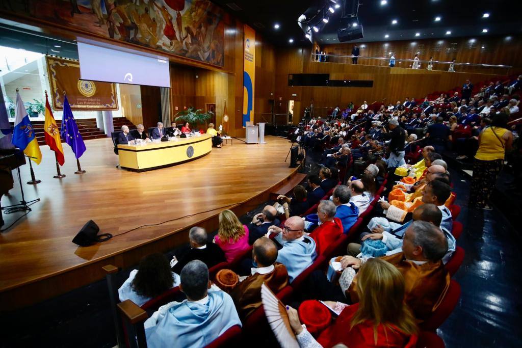 Inauguración del curso académico de la ULPGC 2023/24, en imágenes