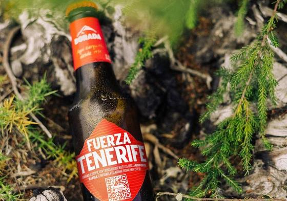 Cervecera de Canarias lanza una edición solidaria de Dorada para recuperar la zona afectada por el incendio de Tenerife