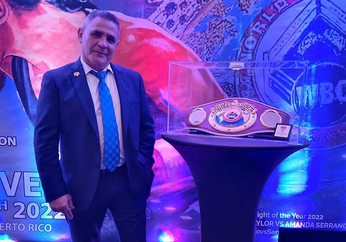 Salvador del Pino, el año pasado en este mismo evento que se celebró en Puerto Rico.