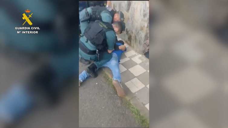 Operación policial al darse a la fuga un individuo en un control en Valsequillo