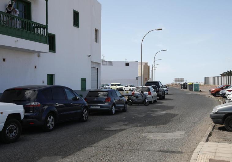 Décima calle en las mejoras en Tinasoria