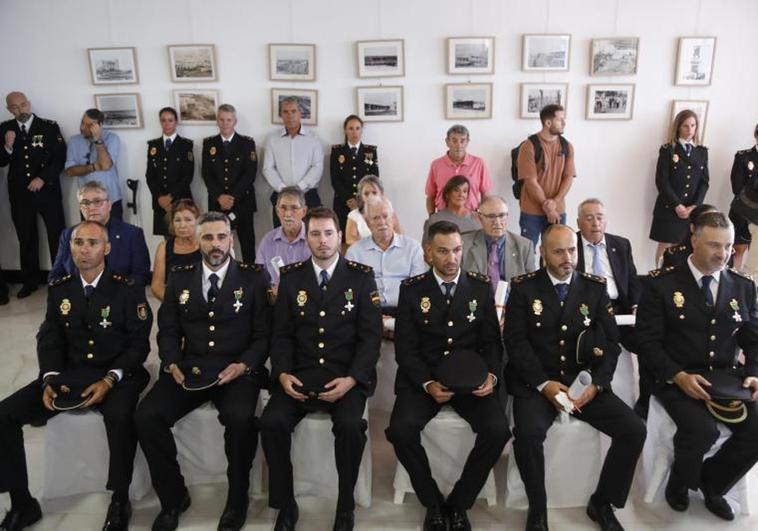 Honores de la Policía Nacional en Lanzarote