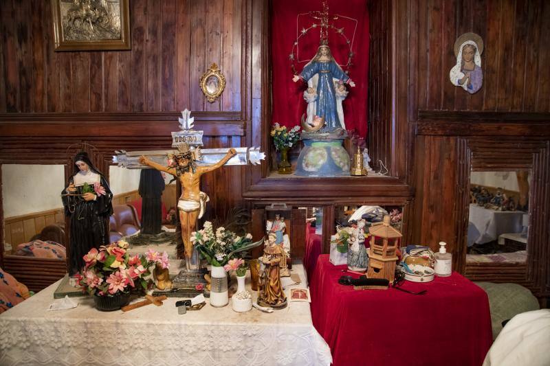 La calle de los mil colores en Valle Los Nueve