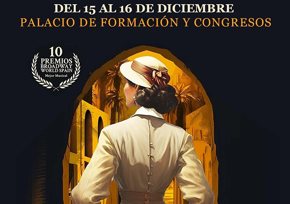 Cartel de las funciones en el Palacio de Congresos de la capital majorera.