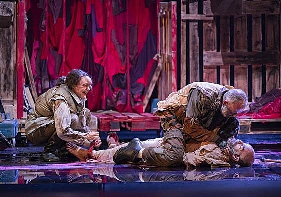 Marta Viera, Luifer Rodríguez y Mingo Ruano, en 'Protocolo del quebranto'.