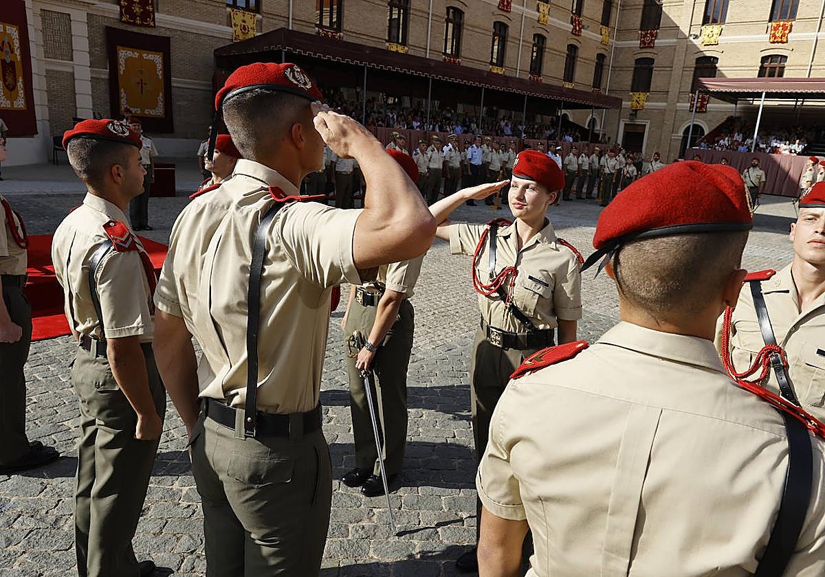 Imperio y la jura de Leonor