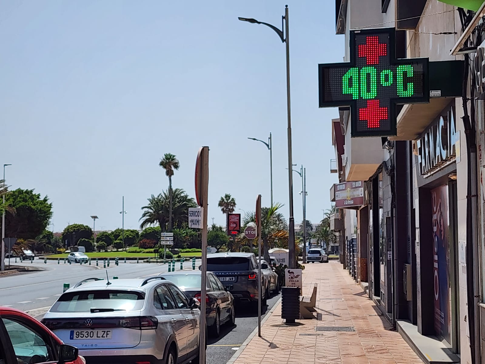 Los termómetros podrán marcar más de 34 grados.