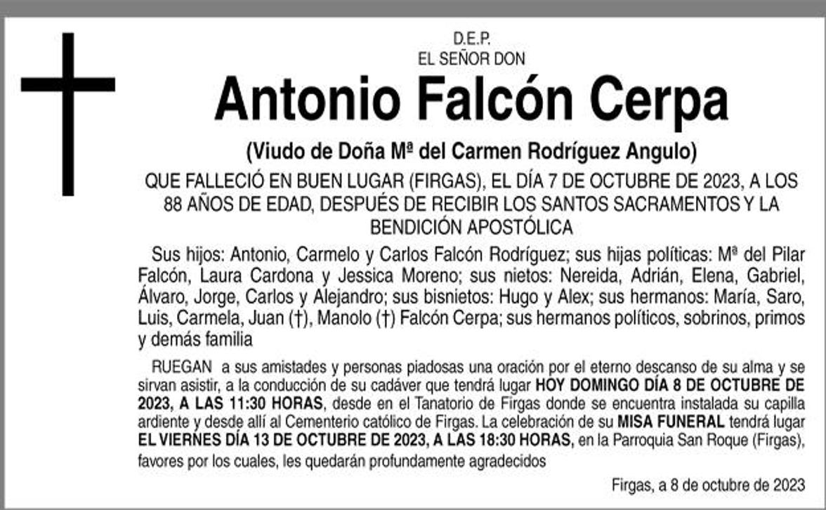 Antonio Falcón Cerpa