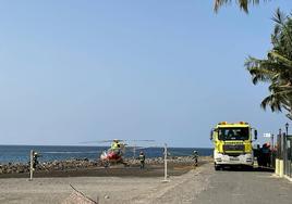Una persona es recuperada de un infarto en la Playa del Cura