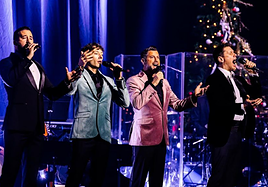 Imagen de los componentes de Il Divo.