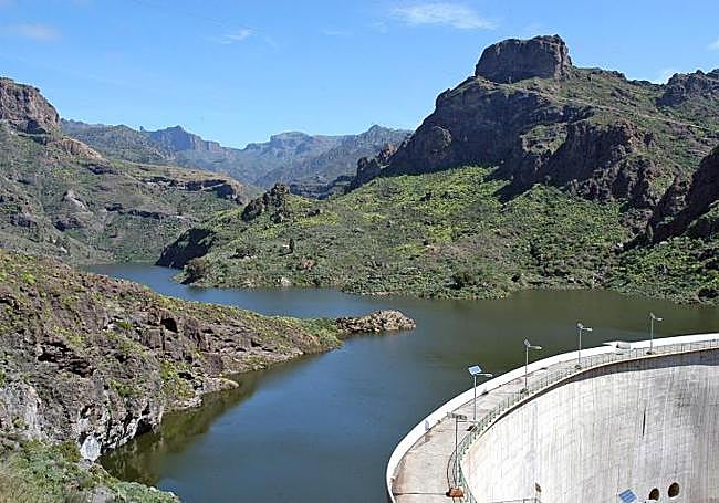 Imagen de archivo de la presa de Soria.