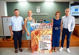 Presentación del Festival Cultural Étnico de Veneguera.