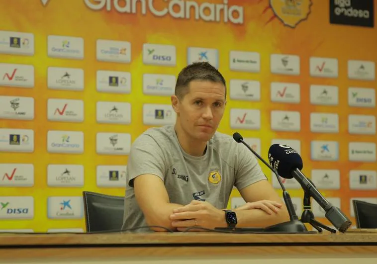 El técnico esloveno del Dreamland Gran Canaria, Jaka Lakovic.