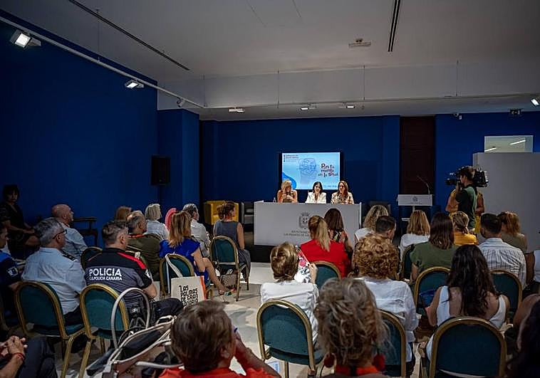 Imagen del salón de actos durante las jornadas de este viernes.