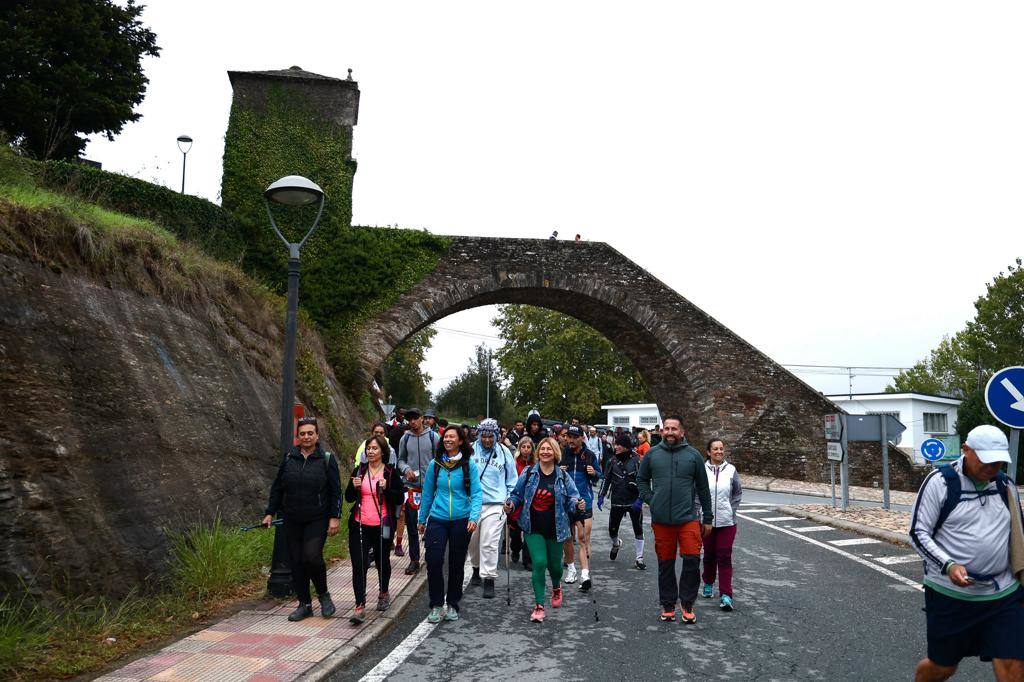 La tercera etapa del Camino de Los Valores-Caminando contra el cáncer, en imágenes