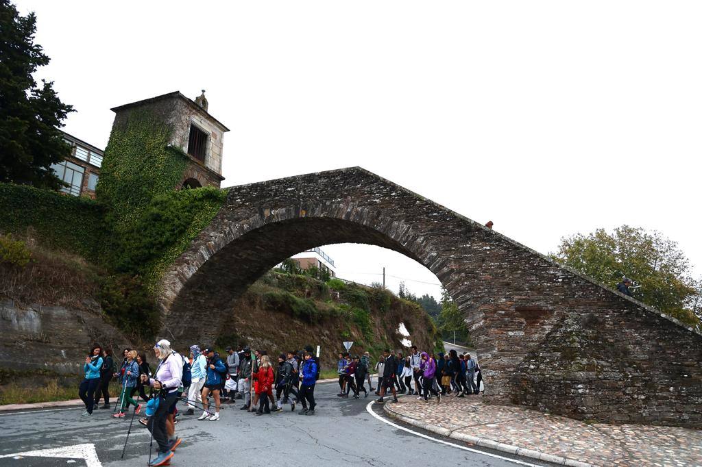 La tercera etapa del Camino de Los Valores-Caminando contra el cáncer, en imágenes