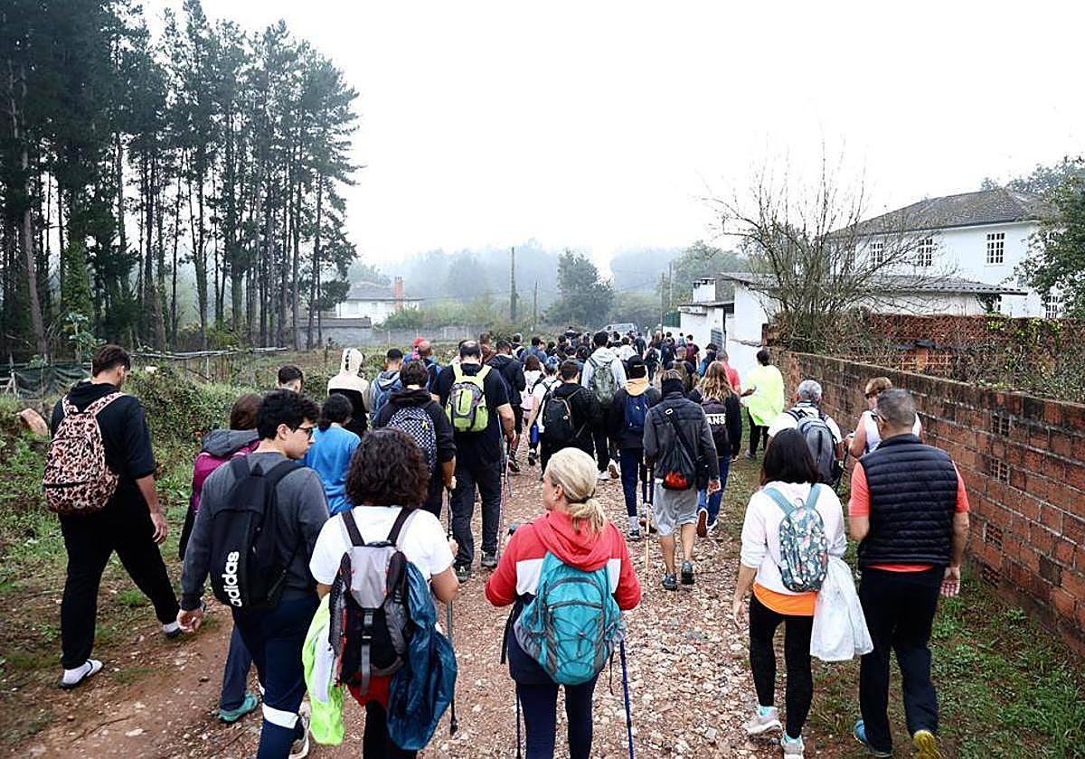 La tercera etapa del Camino de Los Valores-Caminando contra el cáncer, en imágenes