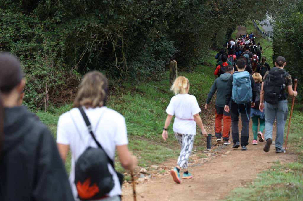 La tercera etapa del Camino de Los Valores-Caminando contra el cáncer, en imágenes