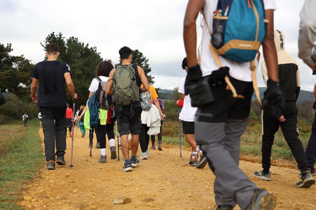 La tercera etapa del Camino de Los Valores-Caminando contra el cáncer, en imágenes
