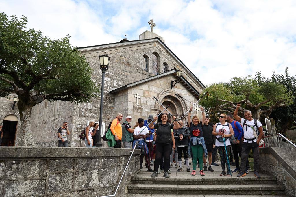 La tercera etapa del Camino de Los Valores-Caminando contra el cáncer, en imágenes