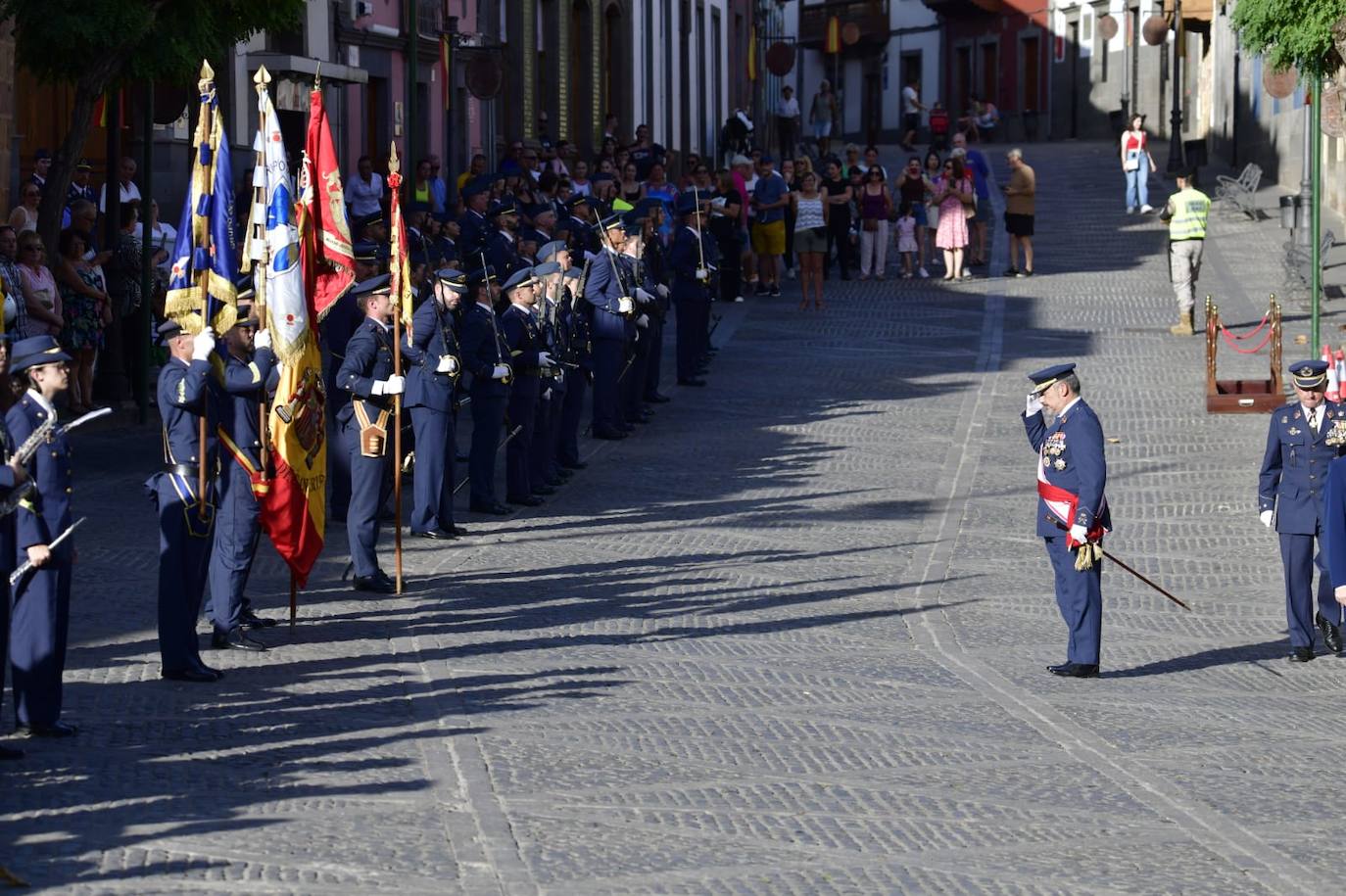 Jura de bandera en Teror, en imágenes