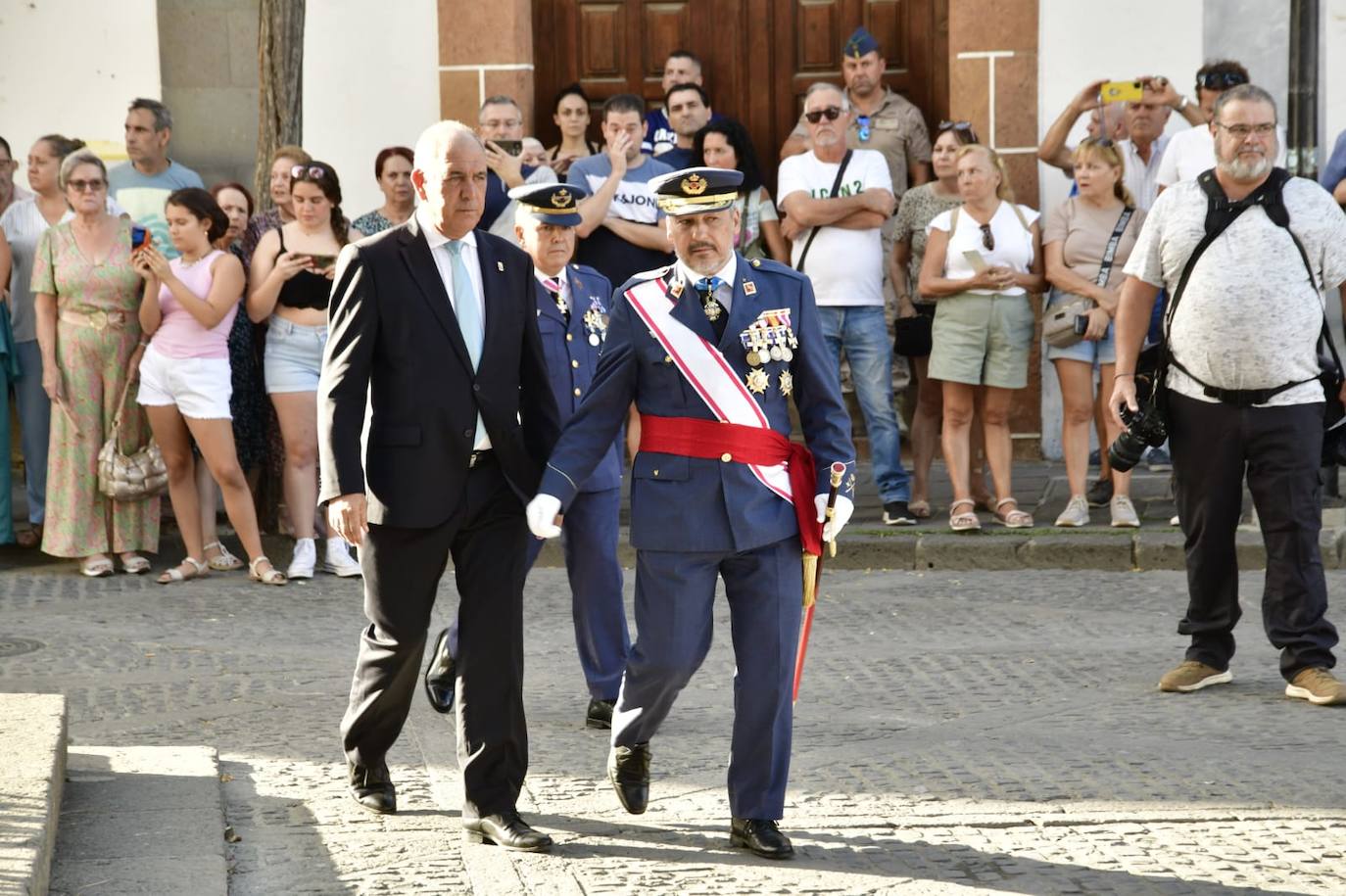 Jura de bandera en Teror, en imágenes