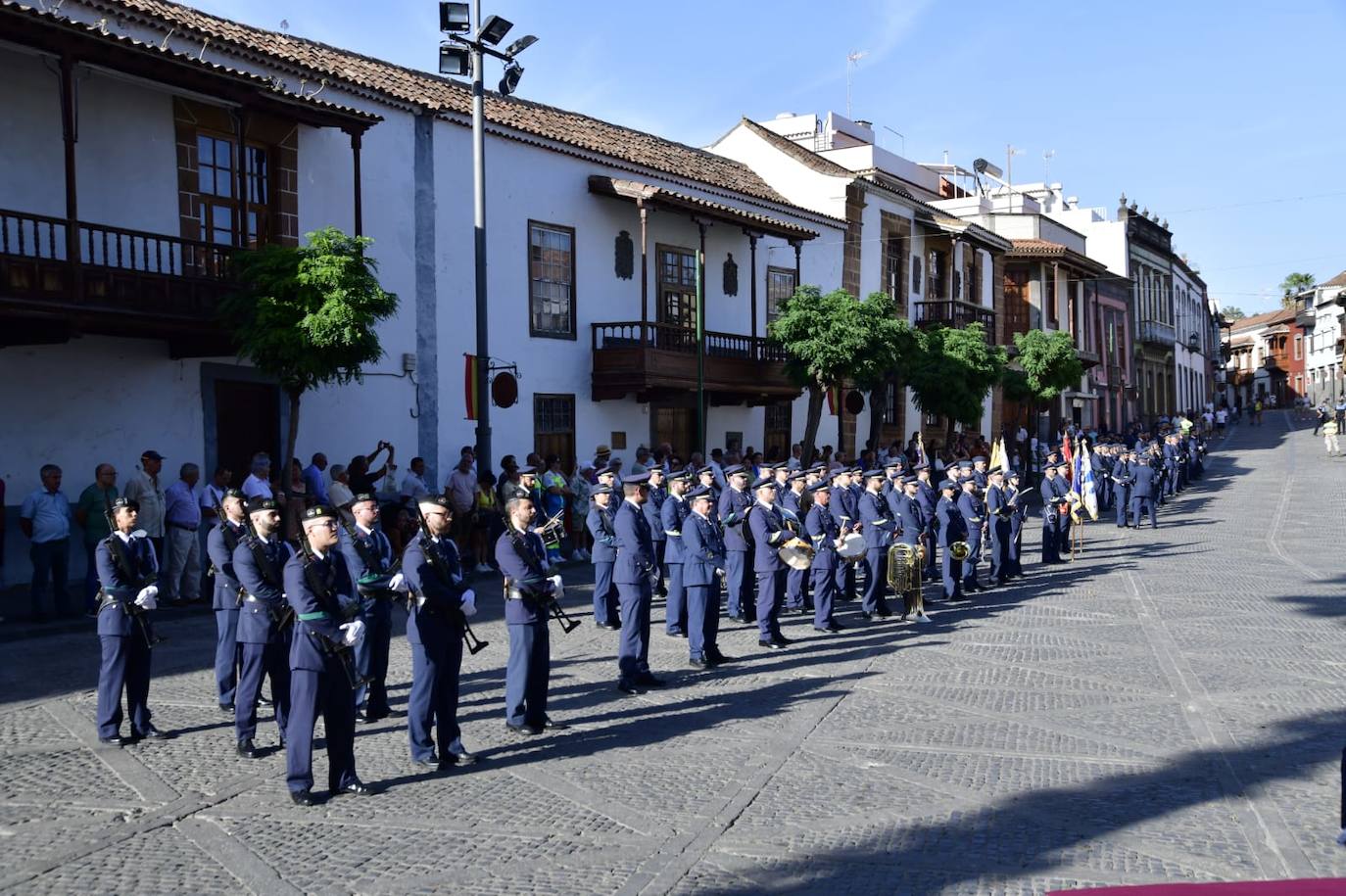 Jura de bandera en Teror, en imágenes