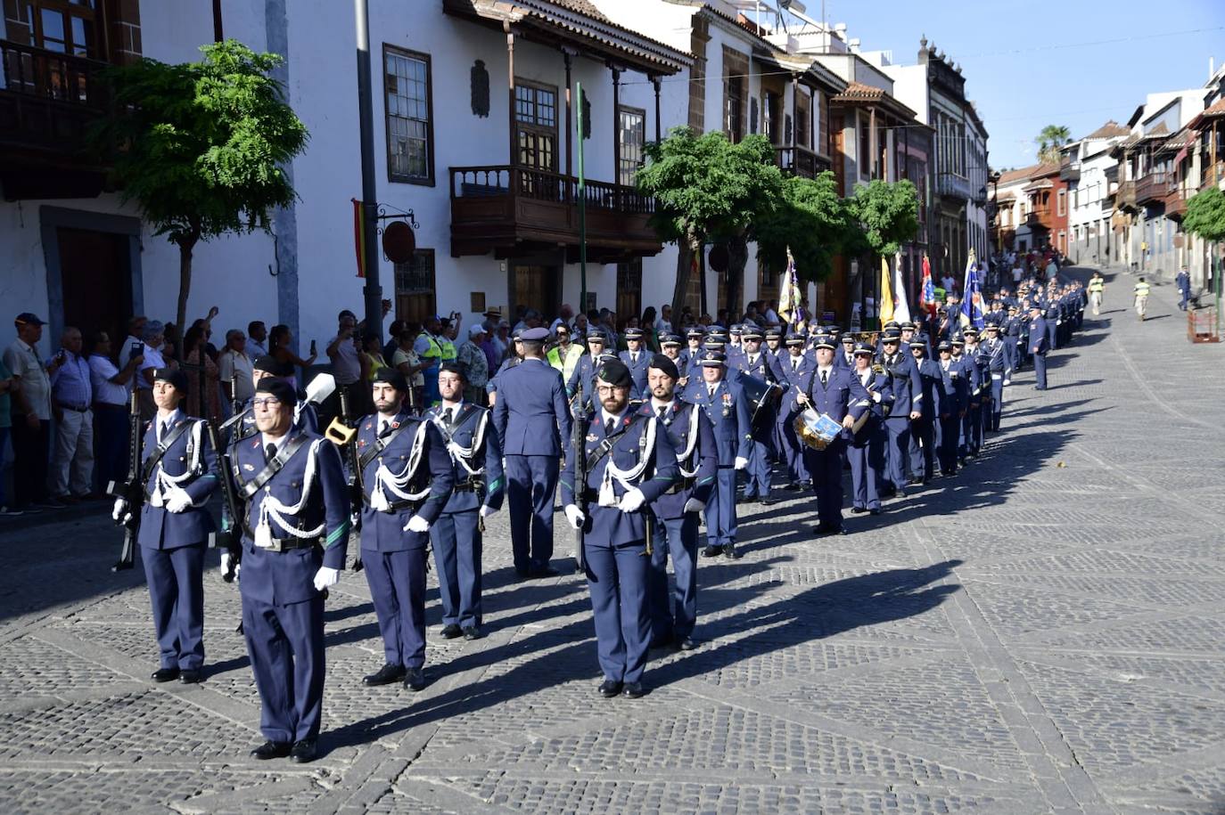 Jura de bandera en Teror, en imágenes