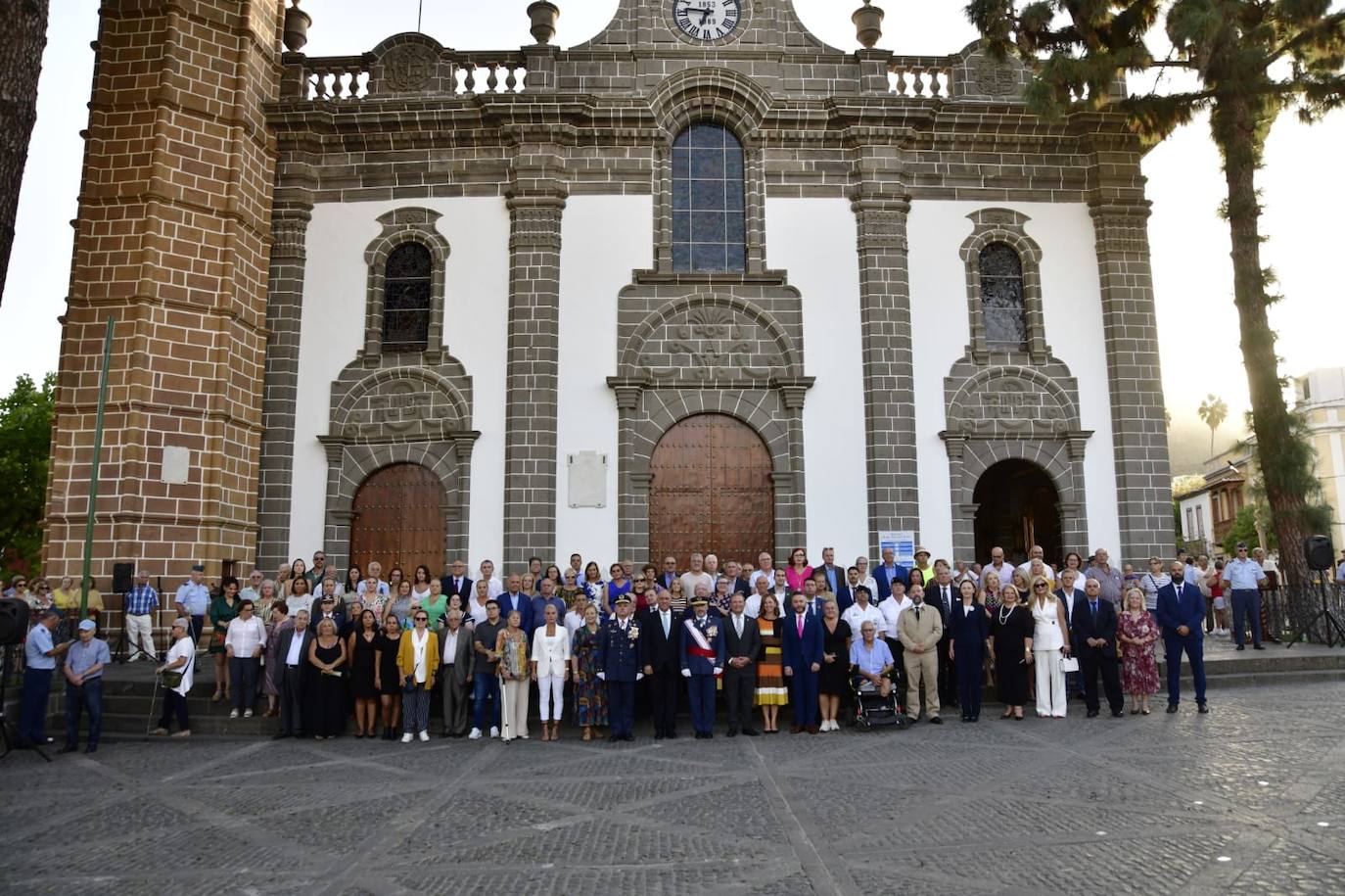 Jura de bandera en Teror, en imágenes