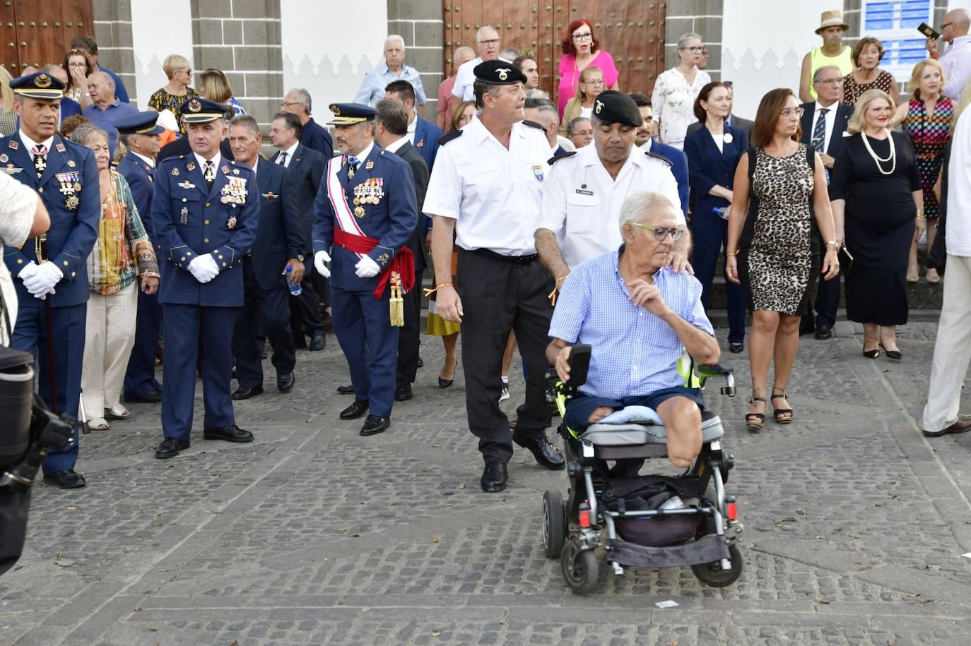 Jura de bandera en Teror, en imágenes