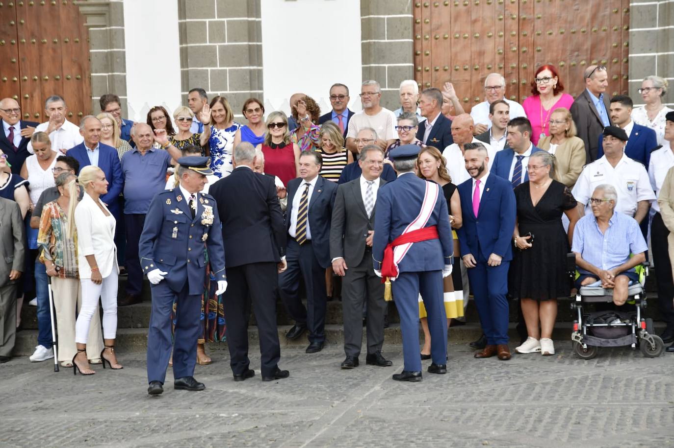 Jura de bandera en Teror, en imágenes