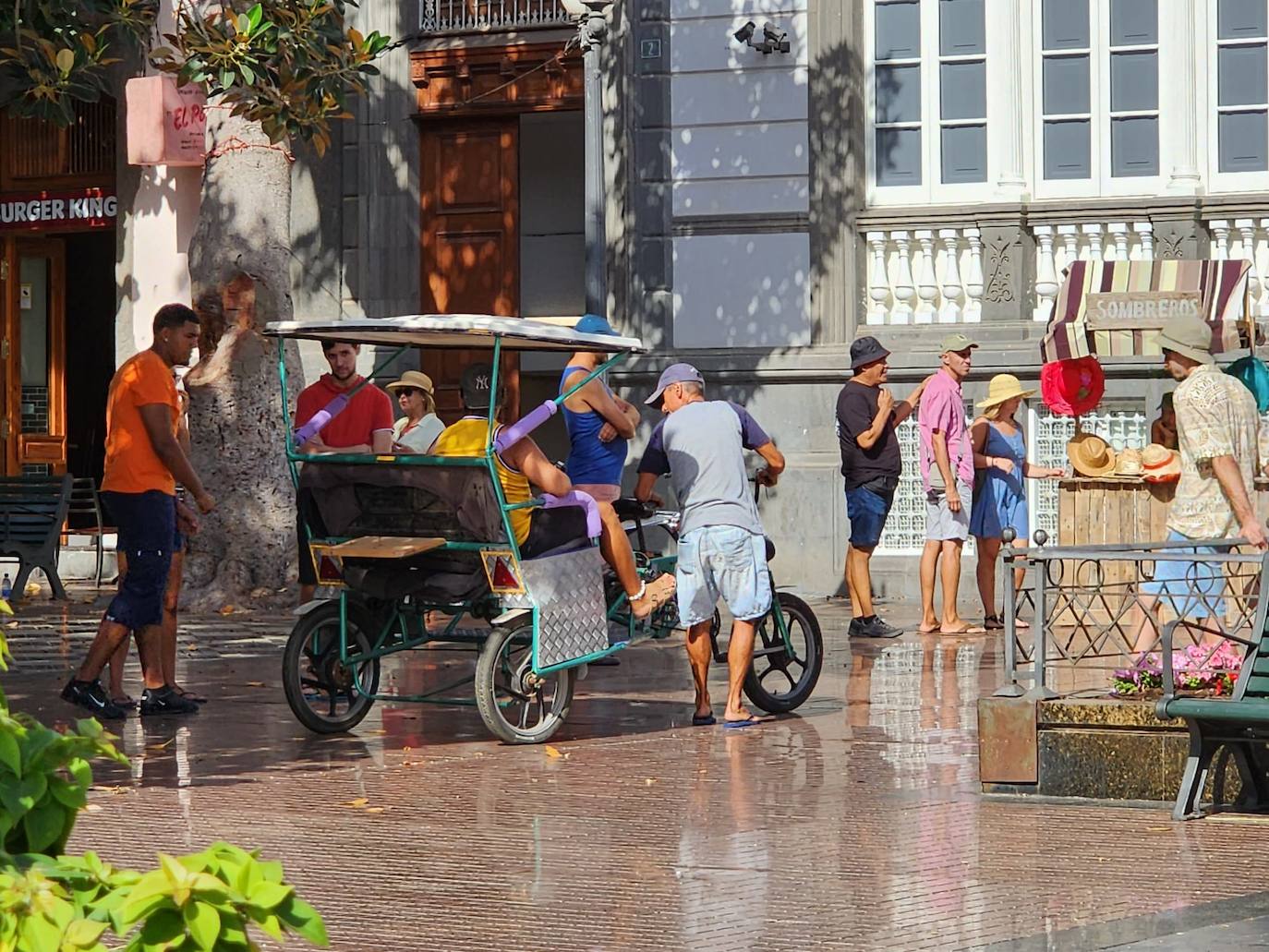 La Plaza de Las Ranas se transforma en plató de cine