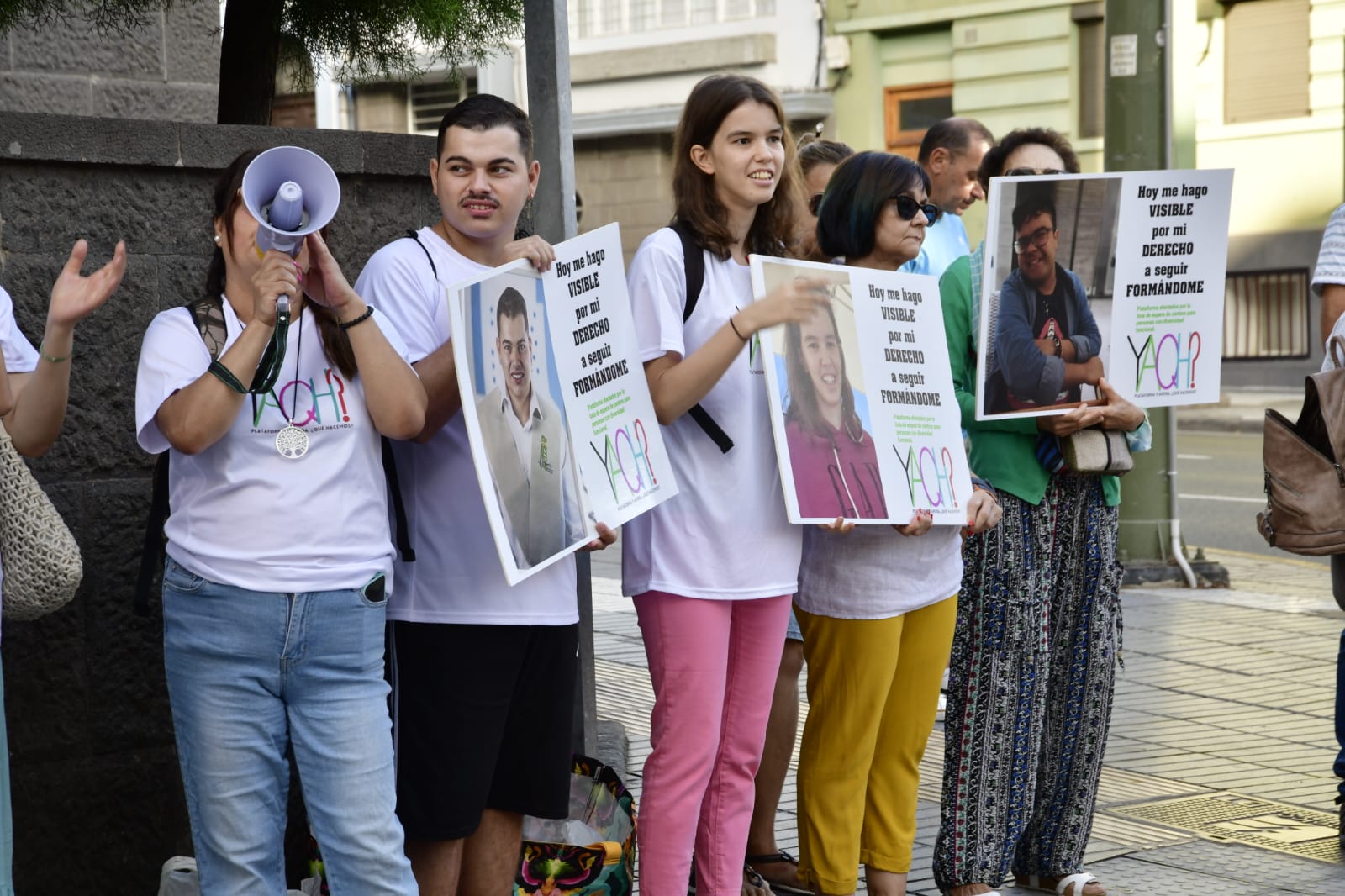 Concentración de la plataforma &#039;Y ahora, ¿qué hacemos?&#039;