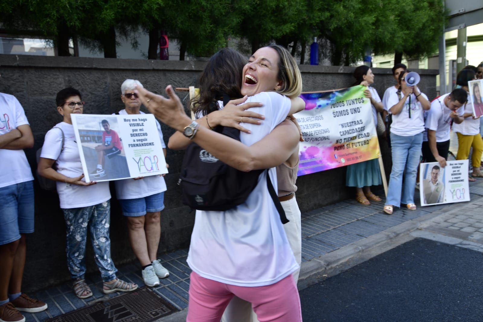 Concentración de la plataforma &#039;Y ahora, ¿qué hacemos?&#039;