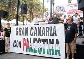 Morales inauguró el encuentro Gran Canaria Solidaria 2023.