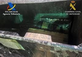 Intervienen 950 kilos de cocaína en Tenerife, que estaban ocultos en un buque procedente de Brasil