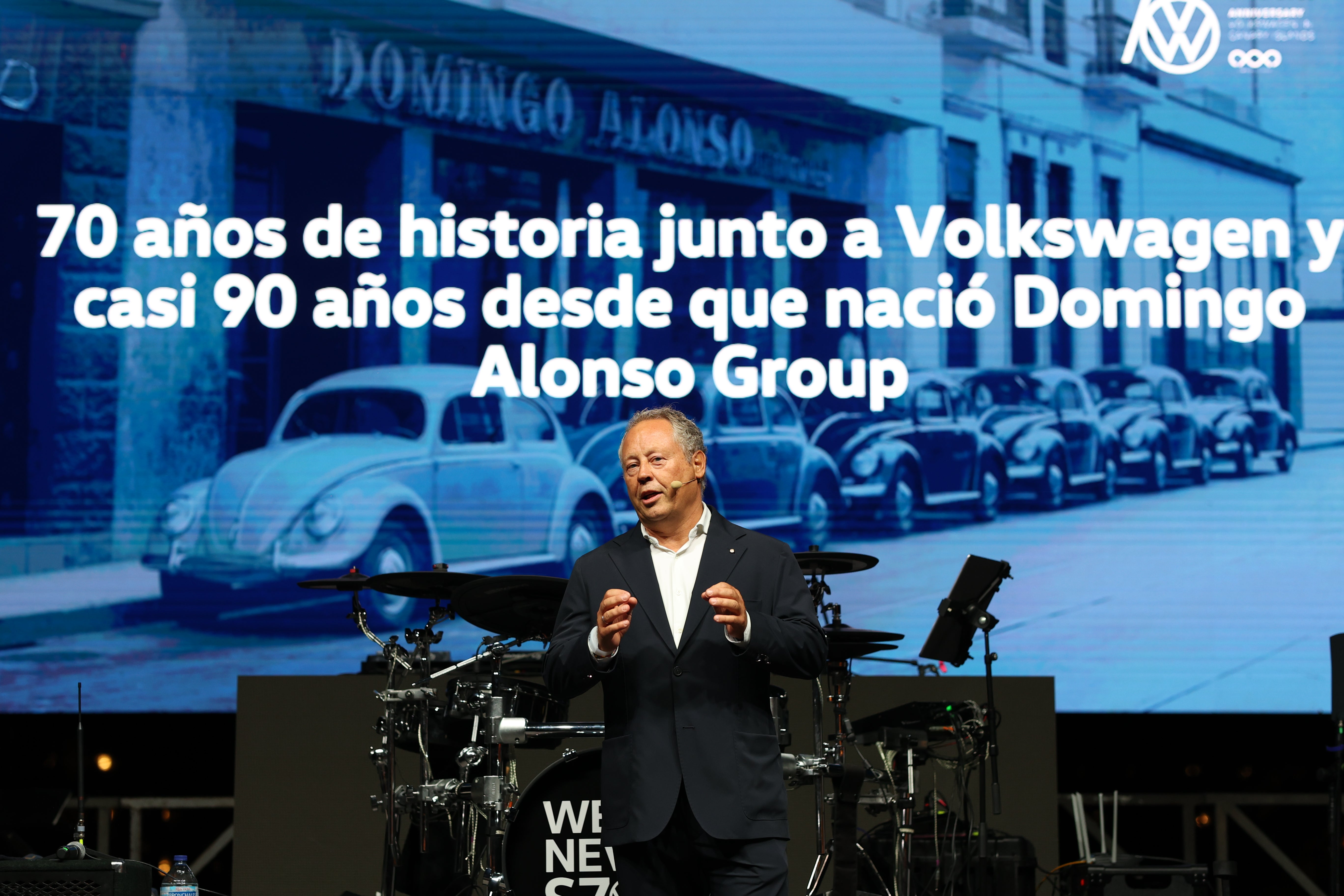Luz, elegancia y color en la gran fiesta de VolksWagen