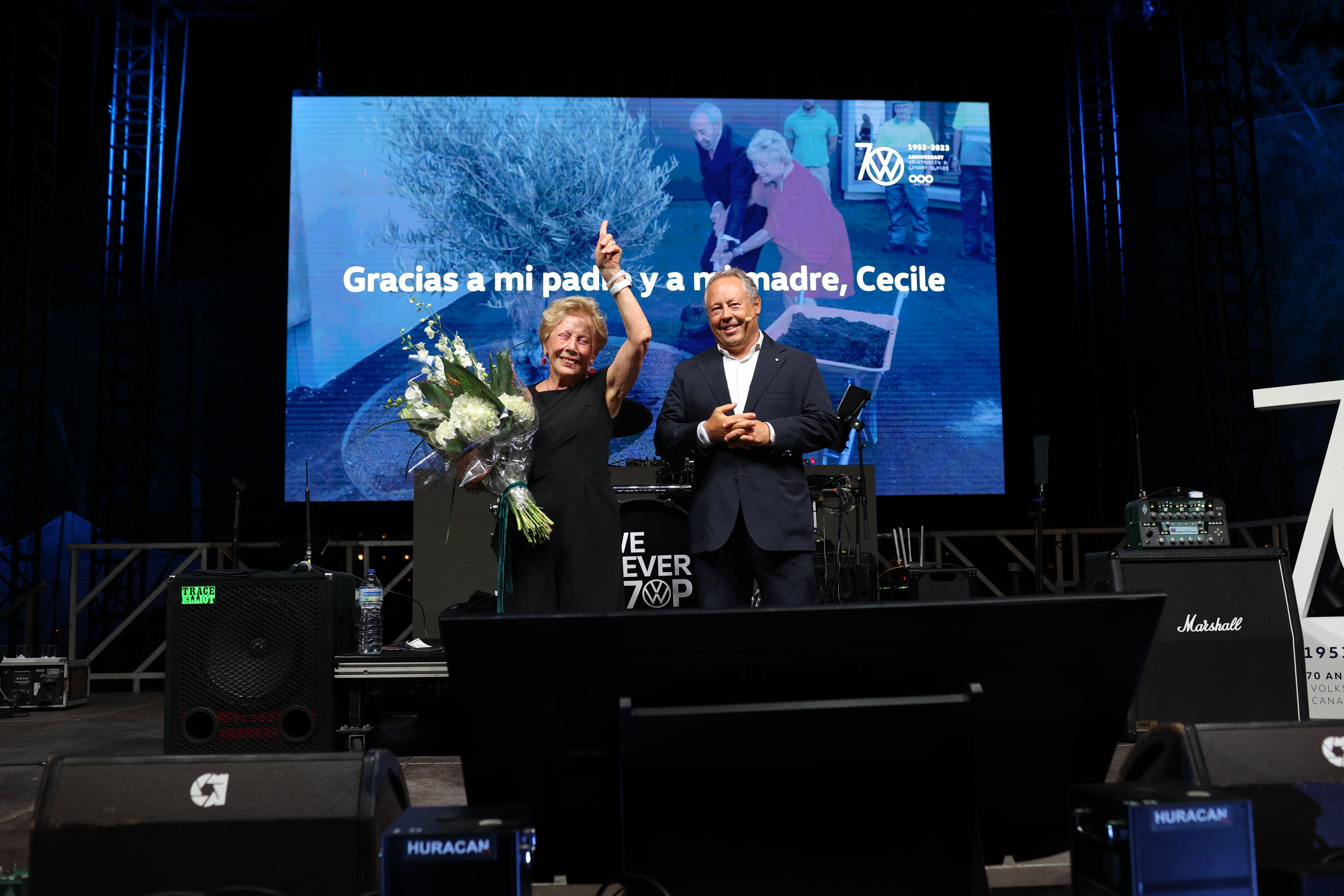 Luz, elegancia y color en la gran fiesta de VolksWagen