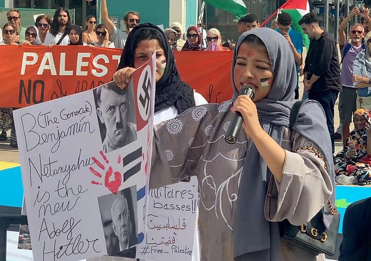 Imagen secundaria 1 - 6.000 personas se manifiestan por el fin del genocidio palestino