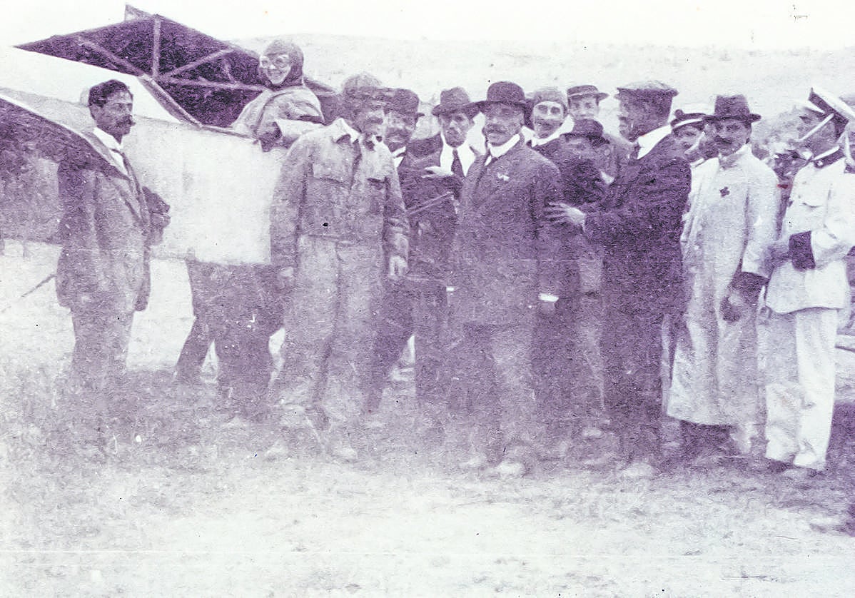 Leonce Garnier y su 'Berriot' en Guanarteme.