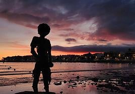 Bonito atardecer en Gran Canaria.