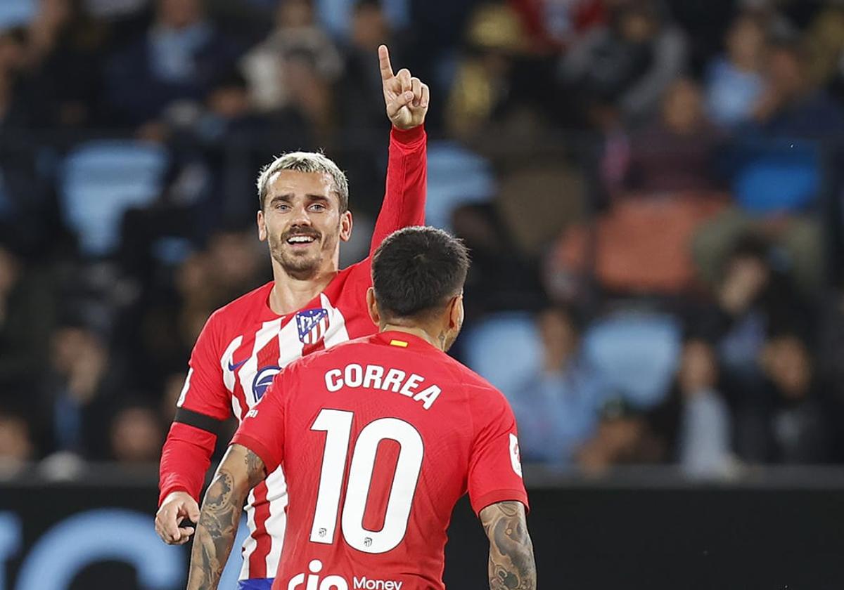 Antoine Griezmann, uno de los mejores delanteros a nivel mundial, en el último partido del Atleti.