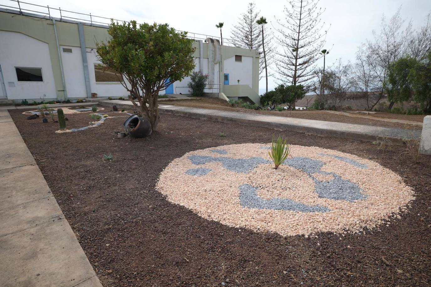 Alumnos de dos institutos reverdecen el campo de antenas del INTA