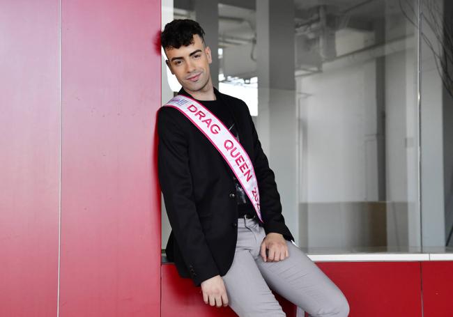 David Batista, tras ganar este año el concurso de Drag Queen del carnaval de la capital grancanaria.